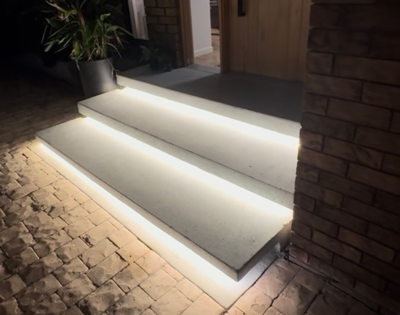 LED lighting installation by Wave Energy Co